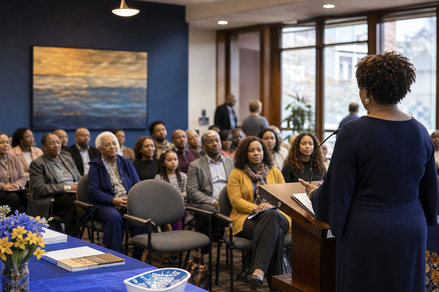 Community civic information session